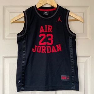 Authentic Jordan #23 jersey Air Jordan Size 7 boys